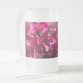 Crab Apple Shadows Mattierte Glass Ber Tasse (Vorderseite Links)