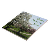 Crab Apple Trees Fliese (Seite)