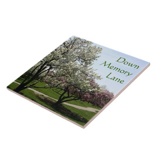 Crab Apple Trees Fliese (Seite)