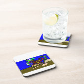 Crab art getränkeuntersetzer (Rechte Seite)