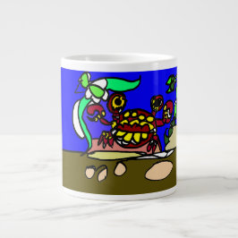 Crab art Jumbo-Tasse