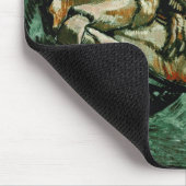 Crab auf der Rückseite (F605) Van Gogh Fine Art Mousepad (Ecke)