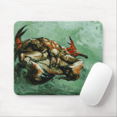 Crab auf der Rückseite (F605) Van Gogh Fine Art Mousepad (Mit Mouse)