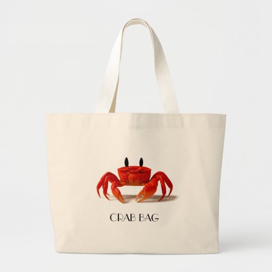 Crab Bag - Stillküstenstudio - expressive Tasche (Vorne)