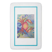 Crab Bath Mat Badematte (Vorderseite Vertikal)