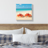 Crab between Worlds - Edge in Sight Leinwanddruck (Insitu (Schlafzimmer))