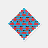 Crab Birthday Party Beach Serviette (Ecke)