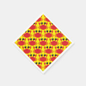 Crab Birthday Party Beach Serviette (Ecke)