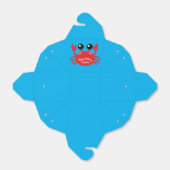 Crab Birthday Party Niedlich Cartoon Kinder Geschenkschachtel (Ungefaltet)