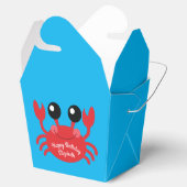 Crab Birthday Party Niedlich Cartoon Kinder Geschenkschachtel (Geöffnet)