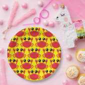 Crab Birthday Party Niedlich Cartoon Kinder Pappteller (Party)
