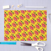 Crab Birthday Party Niedlich Cartoon Kinder Seidenpapier (Handwerk)