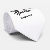 Crab Black Krawatte (Gerollt)