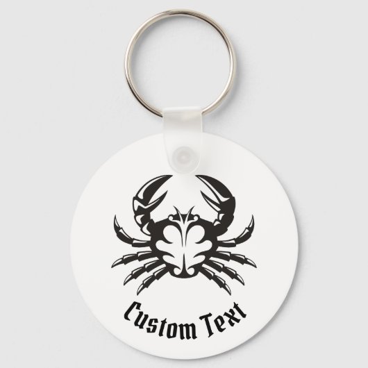 Crab Black Schlüsselanhänger (Vorderseite)