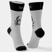 Crab Black Socks Socken (Gewinkelt)