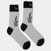Crab Black Socks Socken (Rechts)