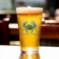 Crab Blue Crustacean Monogram Name