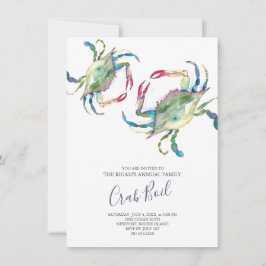 Crab Boil Family Summer Party Einladung