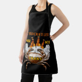 Crab Boil Gift Seafood Bucket List Bierkrebse Schürze (InSitu)