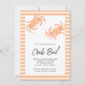 Crab Boil Party Einladung (Vorderseite)