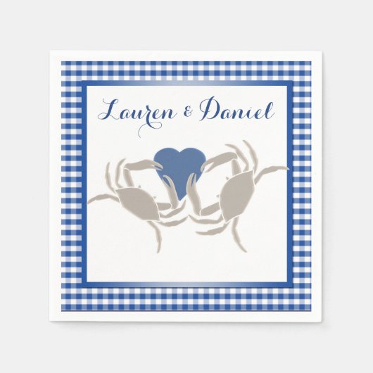 Crab-Boil-Party Serviette (Vorderseite)