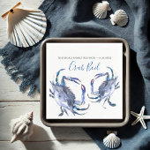 Crab Boil Personalisiert Coastal Wasserfarbe Serviette