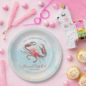 Crab Boil Seafood Summer Party Pappteller (Party)