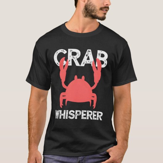 Crab Crabbing Fischerei T-Shirt (Vorderseite)