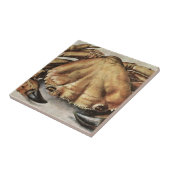 Crab (Creature Under the Sea) (by Albrecht Durer) Fliese (Seite)