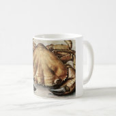 Crab (Creature Under the Sea) (by Albrecht Durer) Kaffeetasse (VorderseiteRechts)