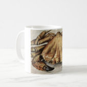 Crab (Creature Under the Sea) (by Albrecht Durer) Kaffeetasse (Vorderseite Links)