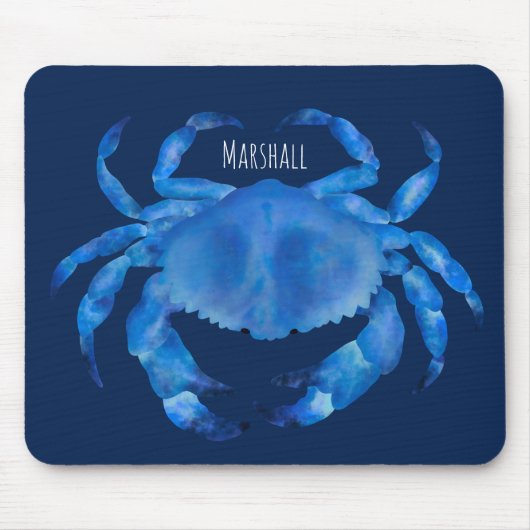 Crab Crustacean Beach Mousepad (Vorne)