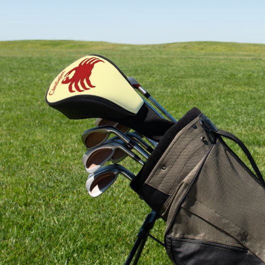 Crab Design Golf Headcover (In SItu)