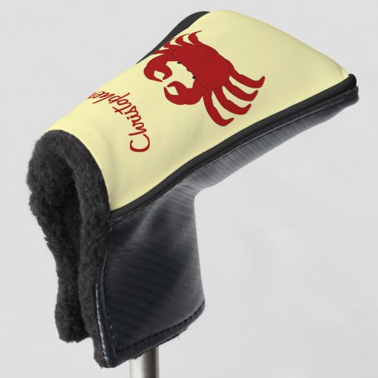 Crab Design Golf Headcover (3/4 Vorderseite)