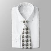 Crab Design Neck Tie Krawatte (Gebunden)