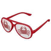 Crab Design Sonnenbrille (Schrägansicht)