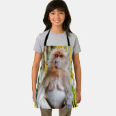 Crab-eating macaque schürze (Insitu)