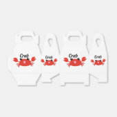 Crab Favor Box Geschenkschachtel (Ungefaltet)