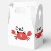 Crab Favor Box Geschenkschachtel (Geöffnet)