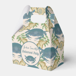 Crab Feast Watercolor Blue Crabs, Pensionierung Geschenkschachtel
