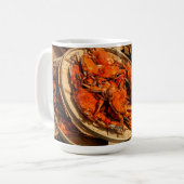 Crab Fest 11 oz oder 15 oz Tasse (Vorderseite Links)