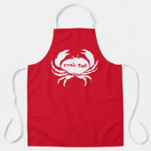Crab Fest Schürze (Vorderseite)