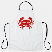 Crab Fest Schürze (Vorderseite)