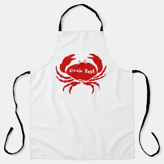 Crab Fest Schürze (Vorderseite)