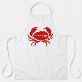 Crab Fest Schürze (Vorderseite)