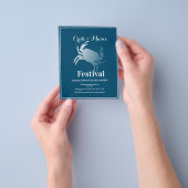 Crab Festival Event Food Truck Flyer (Gruppe)