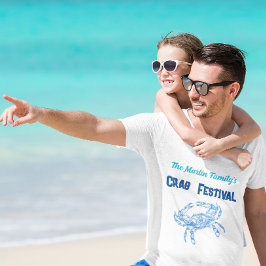 Crab Festival - personalisierter T - Shirt