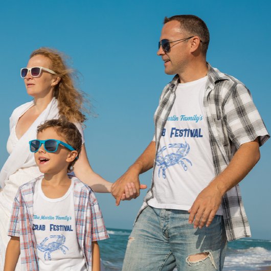 Crab Festival - personalisierter T - Shirt