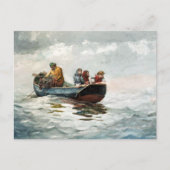 Crab Fishing Winslow Homer Postkarte (Vorderseite)