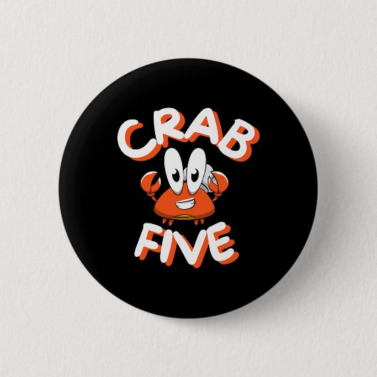 Crab Five Button (Vorderseite)
